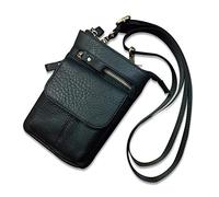 FANDARE Uomo Borsa a tracolla Marsupio Sportivo, Piccole Borse a spalla Marsupio Sportivo Impermeabile Messenger Bag, per Viaggi, Escursioni, Corsa, Tour in Bicicletta Nero Grigio