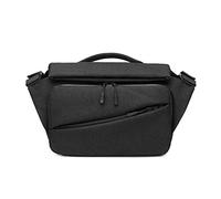 FANDARE Uomo Borse Tracolla Espandibile Ragazzo Borsa a Spalla con USB Messenger Bag per laptop da 10.5 pollici Borsetta Crossbody Bag Borsello per Scuola Università Viaggio Lavoro Pendolare Nero