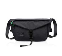 FANDARE Uomo/Donna Borsa a tracolla Unisex Borse a spalla Commuter Viaggio Borse Messenger Grande Capacità Impermeabile Poliestere Nero