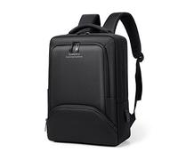FANDARE Uomo Zaino Ufficio Porta PC per laptop da 15,6 pollici Zainetto con Porta USB Borsa Daypacks per Business Viaggio Lavoro Scuola Nero