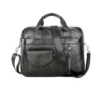 FANDARE Vintage Borse e Messenger Borsello Tracolla Uomo Ventiquattrore Borse a spalla Donna Borsa a Tracolla da Uomo per Stile Retro'per Outdoor Trekking,Lavoro,Viaggio Borsa a Spalla Nero