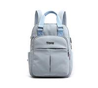 FANDARE Zaini Casual Laptop Borsetta Zainetto Cartelle Donna Zaino Scuola con USB Adolescente Borse a Zaino Ragazza Zainetti Daypacks per All'aperto Viaggio Shopping Impermeabile Nylon Blu