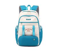 FANDARE Zaini Scuola Zaini Casual Zaino Scuola Media Zaino da viaggio Zaini Cartelle Ragazze Ragazzi Borsa Zaino zaino donna universitá Zainetto per Studenti Primarie Uomo Zainetto lago Blu