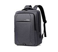 FANDARE Zaino Business per Viaggio Ufficio USB Carica Impermeabile 15.6 Pollici Capiente Design per Valigia Tessuto Poliestere Uomo e Donna Stile Modermo