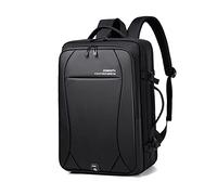 FANDARE Zaino Business per Viaggio Ufficio USB Carica Impermeabile 15.6 Pollici Capiente Design per Valigia Tessuto Poliestere Uomo e Donna Stile Modermo