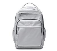 FANDARE Zaino casual da uomo e donna da 15,6 pollici, per computer portatile, scuola, escursionismo, campeggio, viaggi, attività all'aperto, in poliestere impermeabile, Grigio, L