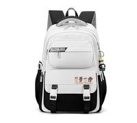 FANDARE Zaino Casual Elegante Porta PC Università Scuola Viaggio Borsa Laptop Nera