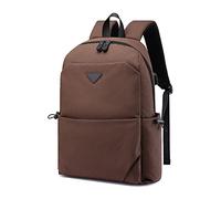 FANDARE Zaino da Viaggio Business Impermeabile per Laptop 15.6 Pollici, con USB Caricatore Esterno, Spallacci Regolabili, Design Moderno per Sport, Ufficio e Vacanze Marrone