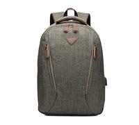 FANDARE Zaino da Viaggio per Laptop 12.9 Pollici 10L Zaino Business Multifunzionale con USB Caricamento Esterno Impermeabile Leggero per Uomo e Donna Ideale per Sport Ufficio e Trasferte Verde