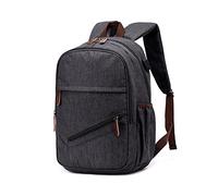 FANDARE Zaino Laptop 15.6 Pollici con USB Esterno Zaino Multitasche Capiente e Impermeabile Design Strutturato Elegante per Uso Quotidiano Viaggi e Lavoro Unisex Uomo Donna Nero