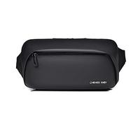 FANDARE Zaino Monospalla Borsa Monospalla Uomo Borsa a Tracolla da Uomo Borsa a Spalla Sling Bag Zaino Leggero per Uso Quotidiano Lavoro Trekking Viaggio Nero