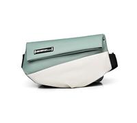 FANDARE Zaino Monospalla Casuale Borsa Monospalla Uomo Borsa a Tracolla da Uomo con cinghia per treppiede Borsa a Spalla Sling Bag Zaino Leggero per Uso Quotidiano Lavoro Trekking Viaggio Verde Bianco