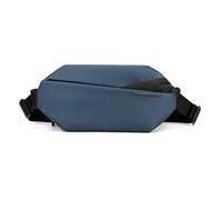 FANDARE Zaino Monospalla da uomo Borsa a Tracolla a Mezzaluna Borsa a tracolla Borsa con striscia riflettente Borsello Uomo Borse a spalla da palestra Zaini per Viaggio Ciclismo Nylon Blu scuro