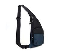FANDARE Zaino Monospalla da Uomo Donna Marsupio Zaini da hiking Borsa a Spalla da palestra Borsa Tracolla Borsello a Spalla Borse a Zainetto Sportivo Trekking Ciclismo Viaggio Sling Bag Blu scuro