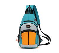 FANDARE Zaino Monospalla da Uomo Donna Zaini Borsa a Spalla da palestra Borsa Tracolla Borsello a Spalla Borse a Zainetto per Sportivo Trekking Ciclismo Viaggio Sling Crossbody Bag Verde