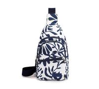 FANDARE Zaino Monospalla Donna Borsa a tracolla Viaggio Impermeabile Zain a spalla singola con foro per auricolare Borse messenger Bandoliera Escursionismo asimmetrico Viaggio Sling Bag
