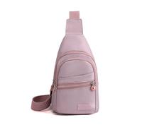 FANDARE Zaino Monospalla Donna Borsa a tracolla Viaggio Impermeabile Zain a spalla singola con foro per auricolare Borse messenger Bandoliera Escursionismo asimmetrico Viaggio Sling Bag