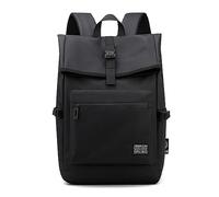 FANDARE Zaino PC Portatile Impermeabile da 15.6 Pollici per Laptop e Computer - Antifurto, Lavoro e Viaggio per Uomo Nero
