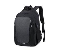 FANDARE Zaino PC Portatili Zaino antifurto Impermeabile Zaino per Laptop con porta di ricarica USB Zaino per Affari da 15.6 Pollici Zaino Lavoro Uomo per Scuola Viaggio Università Lavor Zaini Nero