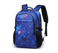 FANDARE Zaino PC Portatili zaino professionale Multifunzione Zaino da scuola Zaino per Laptop con porta di ricarica USB per Affari da 15.6 Pollici Zaino Lavoro Uomo Donna Viaggio Zaini Cielo blu