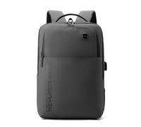 FANDARE Zaino PC Portatili zaino professionale multiuso borsa a mano Scuola Uomo Donna Borsa a tracolla Zaino da viaggio Zaino per Laptop con USB Zaino Lavoro Viaggio Zaini Grigio
