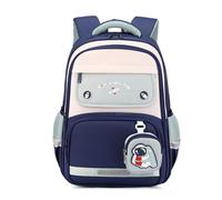 FANDARE Zaino per bambini con portamonete Ragazzi Ragazze scolastico Leggero Cartella Zainetto riflettente Borsa Adolescenti per la scuola elementare School Daypacks Borsa a spalla Verde grigio blu