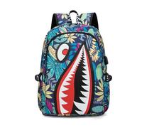 FANDARE Zaino per Bambini Galaxy con Porta di Ricarica USB - Borsa Scuola Leggera per Ragazzi e Adolescenti