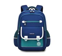 FANDARE Zaino per bambini Zaini Casual Zaini Cartelle Zaino Scuola per grado 4-9 Borse Elementare Zaino Ragazze Ragazzi Zainetto per Studenti Primarie Viaggiare Uomo Donna Zainetto Blu verde L