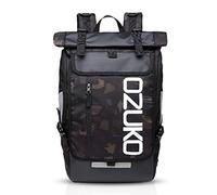 FANDARE Zaino per Computer Portatile 15.6 Pollice Laptop Zaino da alpinismo Daypack Zaino da uomo Donna Poliestere, Camo, L, Zaino per il tempo libero