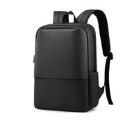 FANDARE zaino per computer portatile Zaino elegante Uomo Zaino da lavoro con USB Borsa da ufficio Zaino casual Borsa da giorno Borse a zainetto Zaino da Viaggio Zaino PC Portatili Borsa Nero