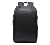 FANDARE Zaino Uomo Grande 45L Borse da Cabina per Ryanair 31x18x49 Nero Espandibile Bagaglio a Mano Zaino Borsa Zaino Viaggio trekking da uomo zaino per laptop con porta USB Borsa approvato dal volo
