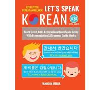 Fandom Media Let's Speak Korean (with Audio) (Tascabile)