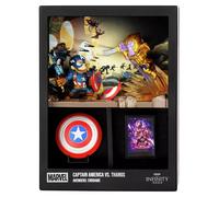 FANDROP Figura Da Collezione Di Captain America Vs Thanos - Marvel