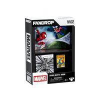 FANDROP MV02-Spider-Man VS. Venom, combina Un Diorama visualizzabile, artefatti e indicatore di Scena Che Crea Un Display d'élite per Migliorare Qualsiasi Collezione di Spider-Man, 4 Marvel da