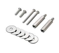 FandWay 12 Pezzi Kit Di Fissaggio per Montaggio a Vite, Acciaio Inox 304 TV Supporto Vite e Rondelle VESA W6 W7 W8 per TV LCD Sony Bravia