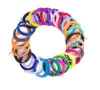 FANDYM Ricariche Flamento PCL 1.75 mm per Penna 3d, Confezione da 100 M, 20 Diversi Colori da 5 M, per Penne 3d e Stampanti a Bassa Temperatura, Biodegradabili, Atossici e Inodori.