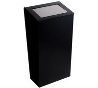 Faneco Hit secchio della spazzatura 30 l acciaio-nero WB30BL