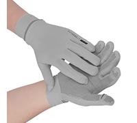 fanelod Guanti da guida UV - Guanti senza dita, protezione UV, guanti da sole con touch screen a due dita, design del palmo, non c'è bisogno di togliere guanti per sollevamento pesi e fitness