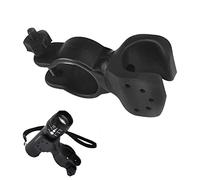 fanelod Porta Torcia per Bici, Portalampada da Manubrio, per Bici Supporto per Torcia Anteriore per Bicicletta Supporto per Faro a LED Rotazione a 360º per la Guida in Bicicletta