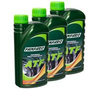 FANFARO 3x 1 Litro Atf Universale Sintetico Olio per Ingranaggi Dexron II III IV