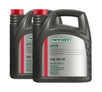 FANFARO 6719 SAE 5W-30 Olio, Acea C3, Api Sn, BMW Longlife-04, 2x5 Litri