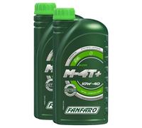 FANFARO M-4T+ 10W-40 Olio Motore API SL 2x 1L Per Triumph Yamaha Suzuki