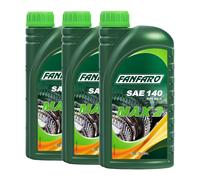 FANFARO MAX 2 Olio Per Trasmissione Minerale SAE 140, API GL-1, 3 Litri