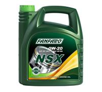 Fanfaro Nsx SAE 0W-20 Olio Motore GM Dexos1 Gen2, 4 Litri