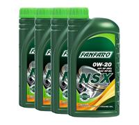 FANFARO NSX SAE 0W-20 Olio Motore GM DEXOS1 Gen2, 3x1 Litri