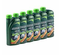 FANFARO Olio M-4T + 10W-40 Api Sl 6x 1 Litro per Artico Gatto Honda Suzuki TGB