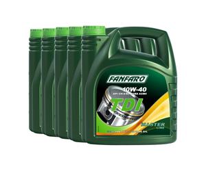 FANFARO Tdi 10W-40 Olio, Acea A3/B4 , Api CH-4 / Sl, MB 229.1,5x4 Litro,