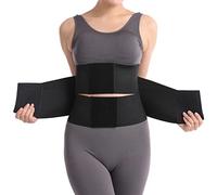 FANFENG Tutore per La Schiena Cintura di Supporto Lombare Allenatore in Vita Cintura di Recupero Post Parto Modellatore del Corpo Belly Control Sauna Sudore Brucia Grassi Trimmer