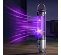 FanFuGuo® Lampada Antizanzare Mosche Elettrica Ricaricabile,Zanzariera ElettricaTrappola Zanzare,Luce UV e luce notturna 2-in-1 con Sensore Crepuscolar,Trappola per Moscerini,Zanzare,Mosche (Black)