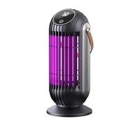 FanFuGuo® Lampada Antizanzare Mosche Elettrica Ricaricabile,Zanzariera ElettricaTrappola Zanzare,Notturna luce & Luce UV 2-in-1 con Sensore Crepuscolar,Trappola per Moscerini,Zanzare,Mosche